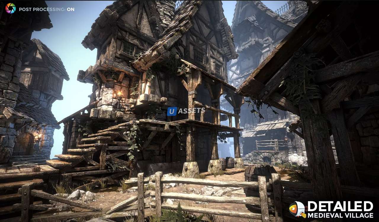 Screenshot #3 - DETAILED - Medieval Village