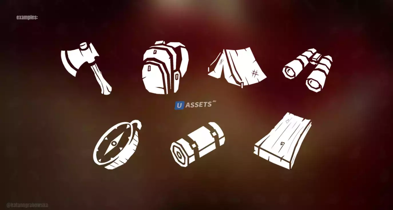 Screenshot #1 - 250 Survival Flat Icons
