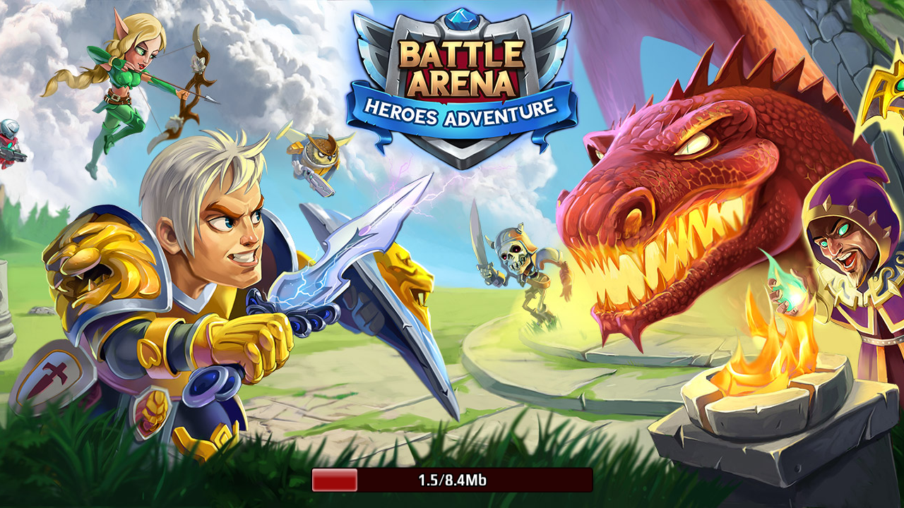 Screenshot #1 - BATTLE ARENA: HEROES ADVENTURE 6.0.8711