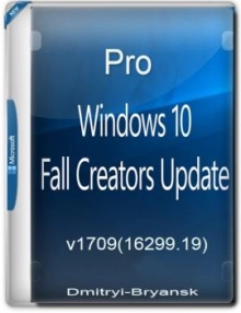 Windows 10 Professional RS3 1709 (16299.19) 64-bit