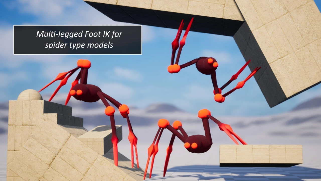 Screenshot #1 - Dragon.IK - Universal IK System UE5.3  v2.6.7