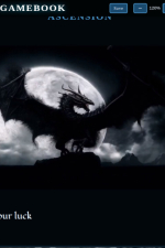 Screenshot #1 - Ascension Gamebook