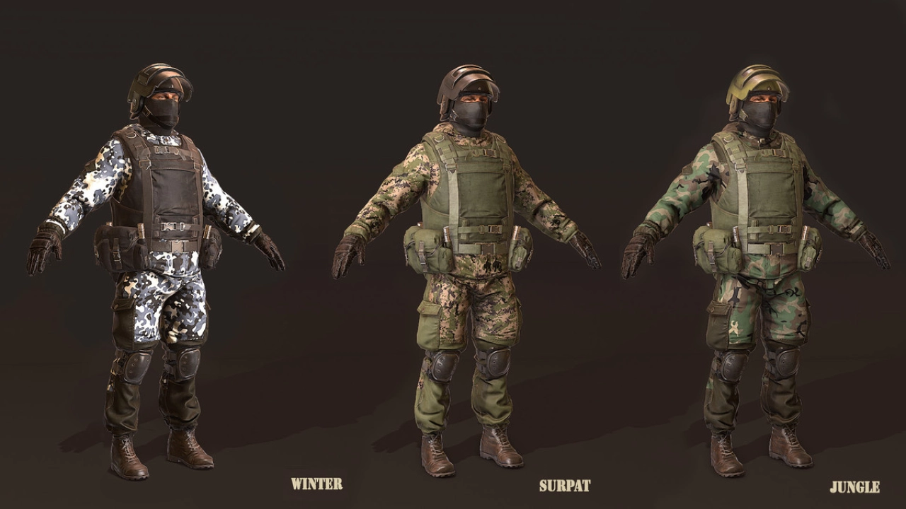 Screenshot #4 - Russian Soldier Camo Pack