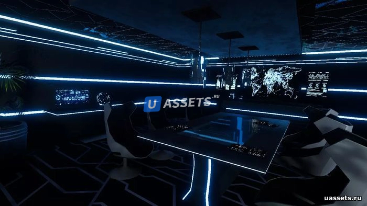 Screenshot #4 - Futuristic Scifi Interior