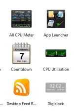 Screenshot #1 - 8GadgetPack 37.0 на русском