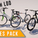 Bikes Pack with LOD