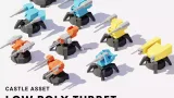Screenshot #1 - 3D Low Poly Turrets