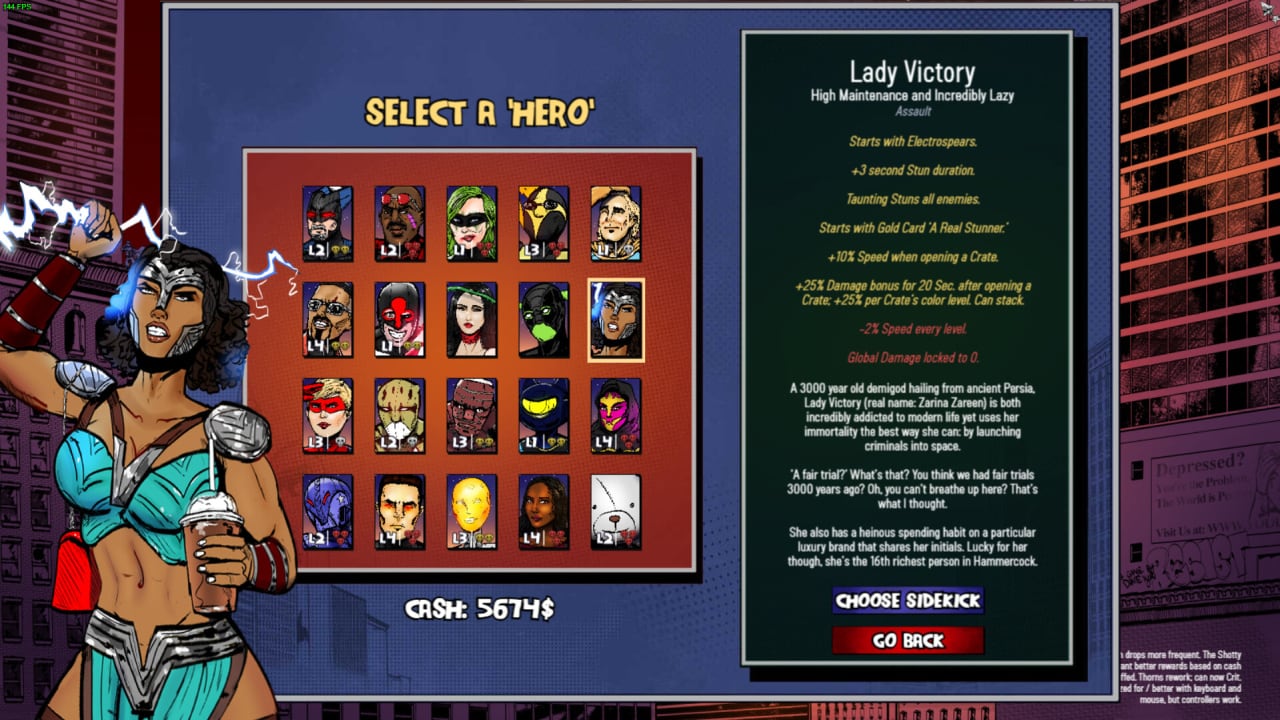 Screenshot #5 - Second Rate Superheroes