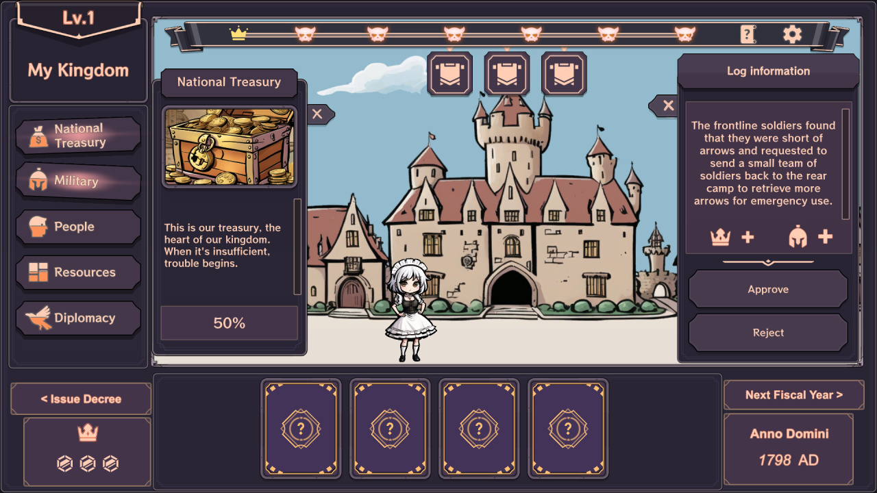 Screenshot #3 - Dear His Majesty