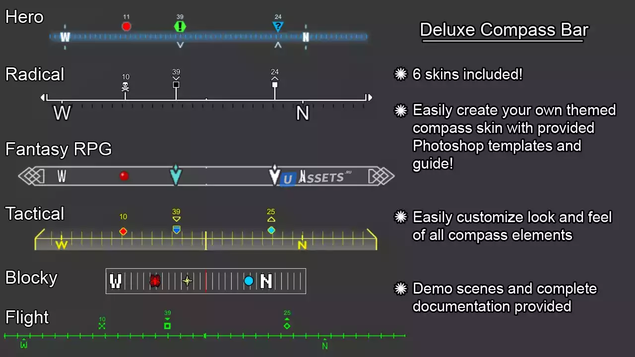 Screenshot #1 - Deluxe Compass Bar