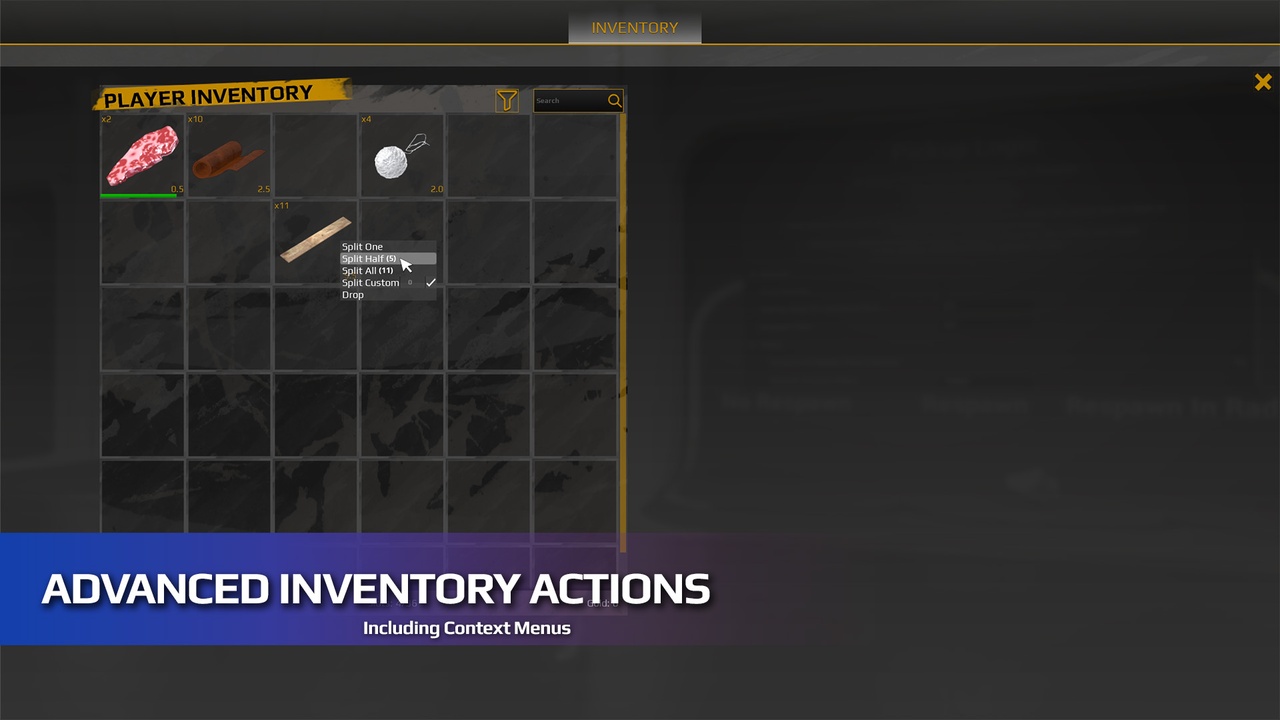 Screenshot #5 - Hyper Slot based Inventory V4 (5.7) for Unreal Engine - классический сеточный инвентарь для Unreal Engine
