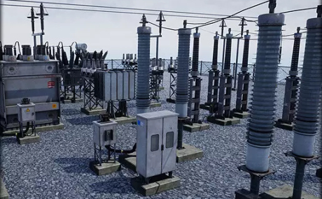 Electric Substation ( Power Grid )