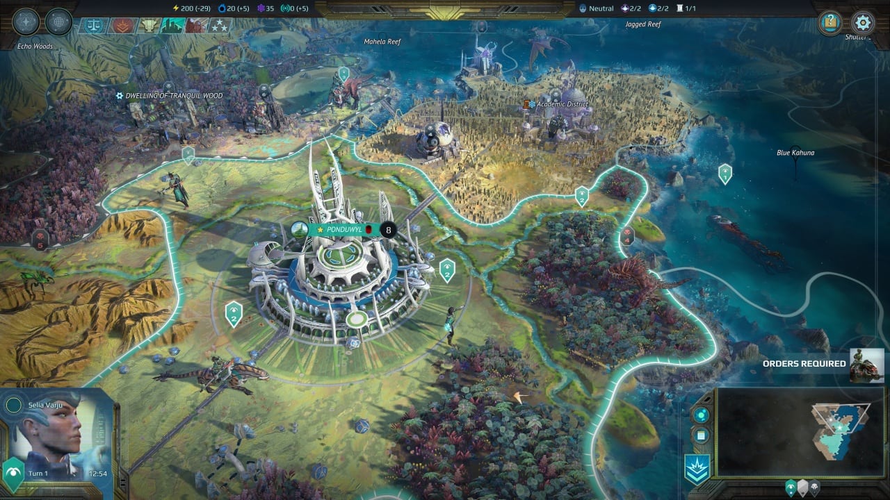 Screenshot #2 - Age of Wonders: Planetfall