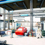 Screenshot #1 - Low Poly Gas Station Set