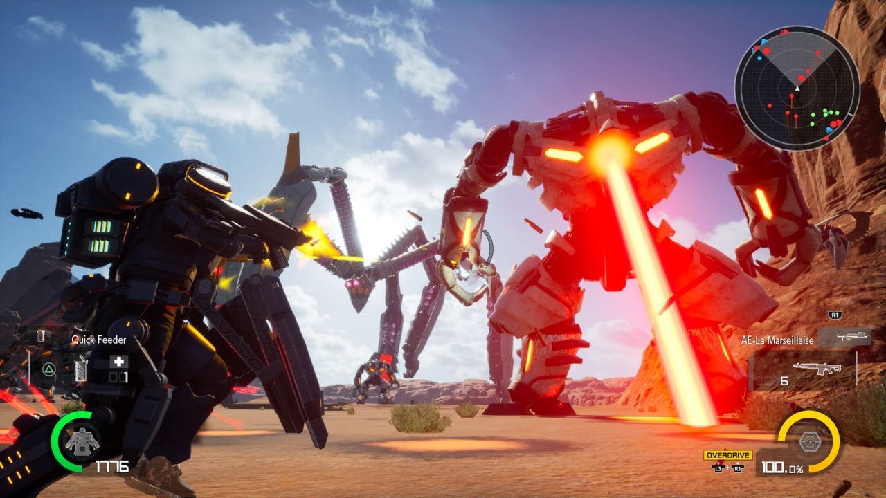Screenshot #3 - Earth Defense Force Iron Rain
