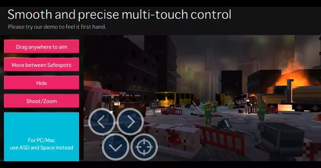 Screenshot #1 - Attack Zombie Mobile TPS 2.0