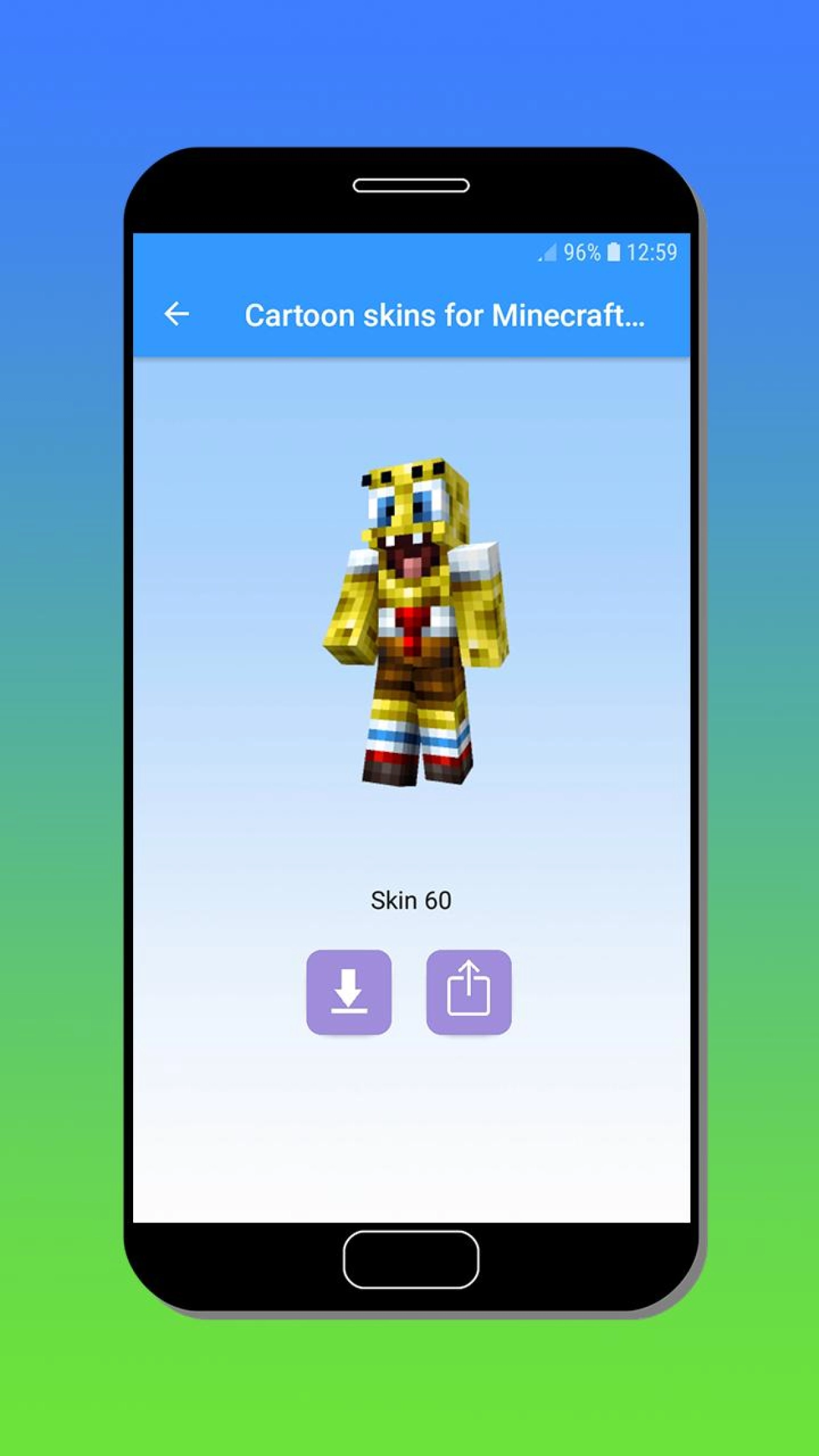 Screenshot #3 - СКИНЫ ИЗ МУЛЬТИКОВ ДЛЯ МАЙНКРАФТ MCPE 4.0