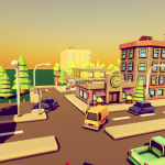 Screenshot #3 - Low Poly City. Asheville