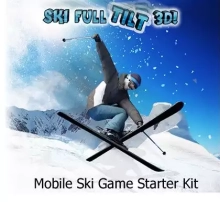 Mobile Ski Game with Tilt Controls
