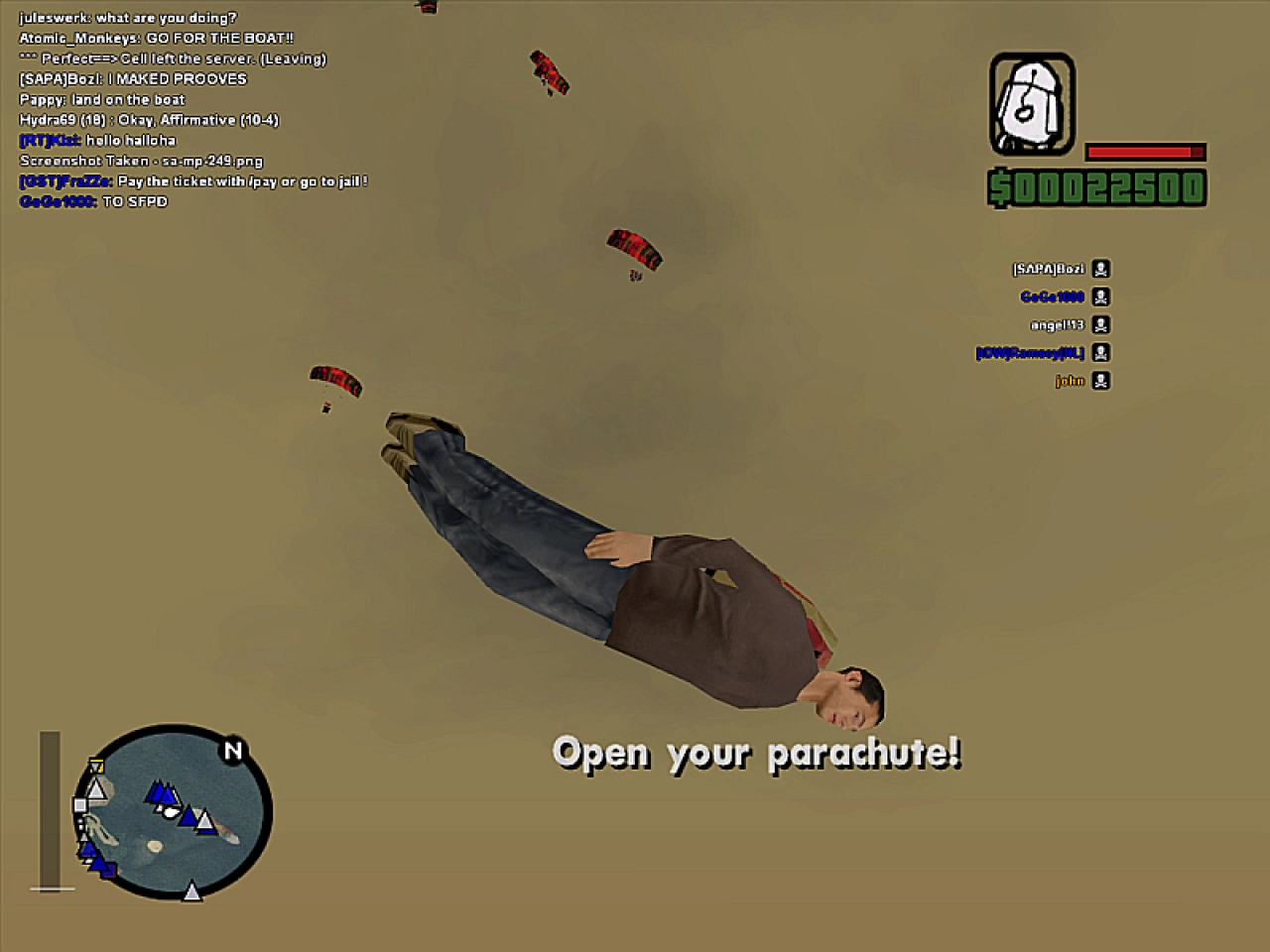 Screenshot #3 - San Andreas Multiplayer 0.3.7 (САМП) SA-MP