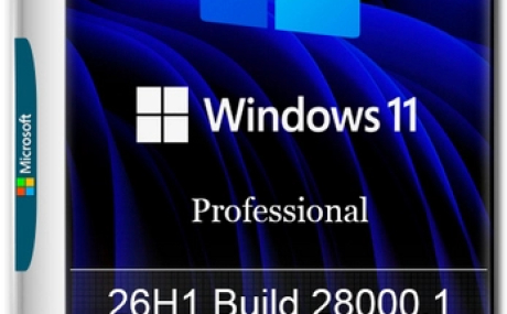 Windows 11 Pro 26H1 Build 28000.1 Canary