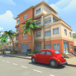 Screenshot #1 - Lowpoly Resort Town