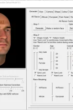 Screenshot #3 - FaceGen Modeller