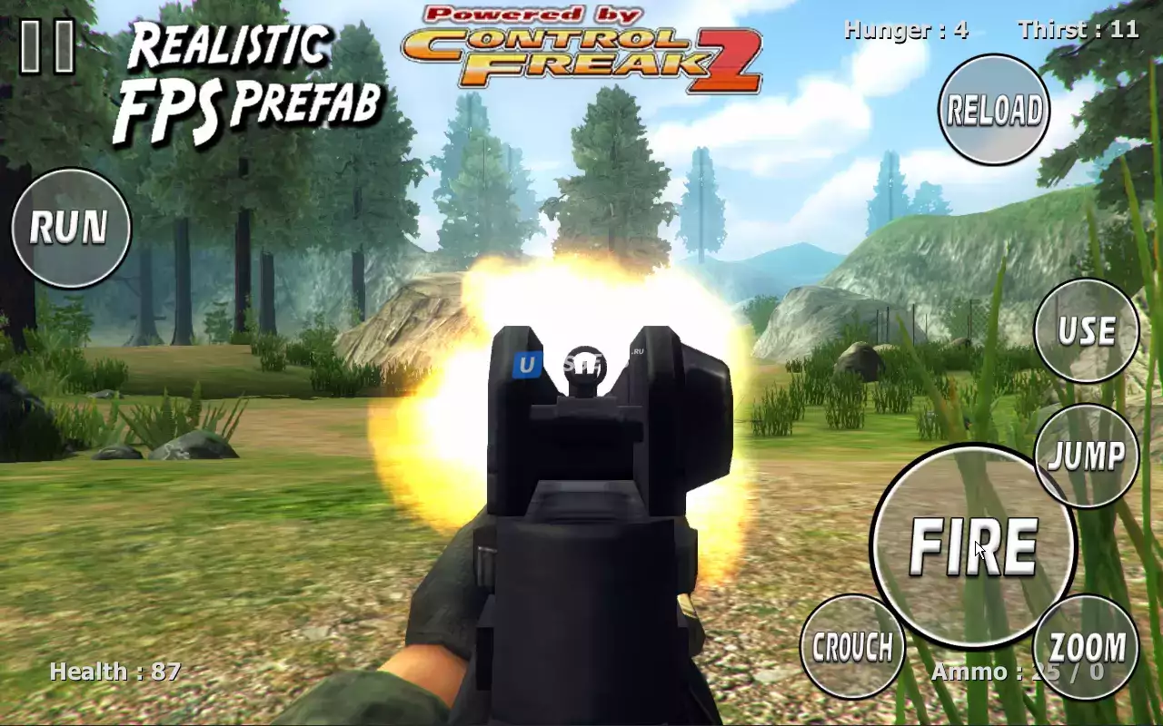 Screenshot #4 - Control Freak 2 - Touch Input Made Easy!