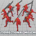 Screenshot #1 - Human Mega Animations Pack для Unity