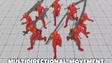 Screenshot #1 - Human Mega Animations Pack для Unity