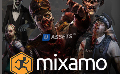 Mixamo Zombie Character Contest Pack