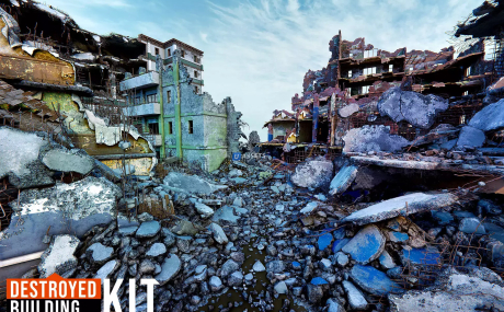 Destroyed Building Kit