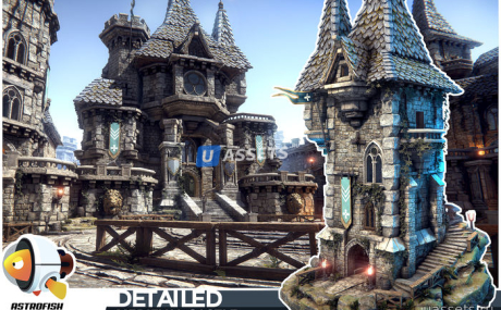 DETAILED - Medieval Castle