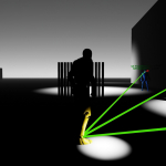 Screenshot #3 - NPC Eyes Sight System - PRO. NPCs can see shadows! UE5.5  v1.3.5