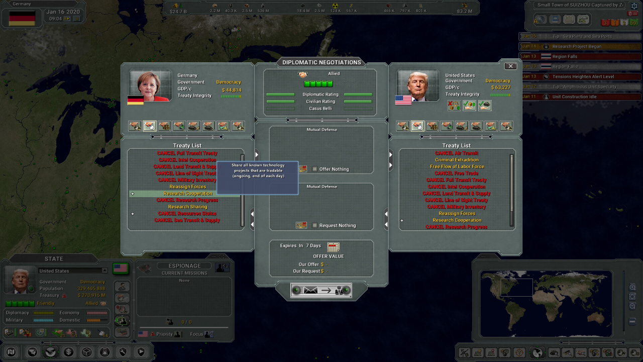 Screenshot #3 - Supreme Ruler Global Outbreak