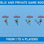 Screenshot #1 - Multiplayer Top-Down Shooter Template (Netcode, Lobby, Relay)