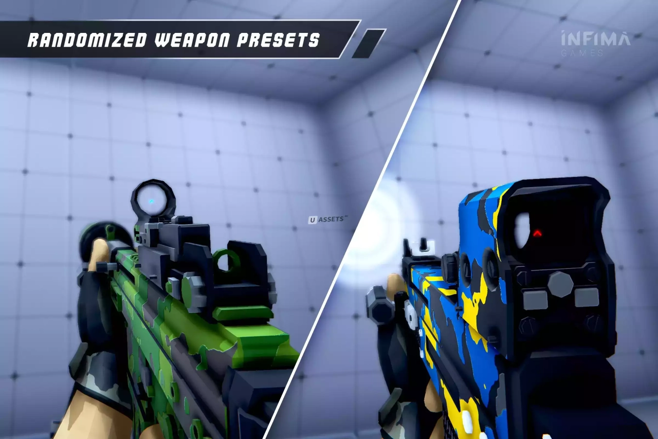 Screenshot #2 - Low Poly Shooter Pack