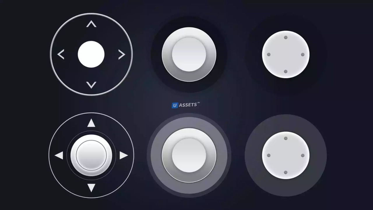 Screenshot #3 - Easy mobile input | 10 Joystick images