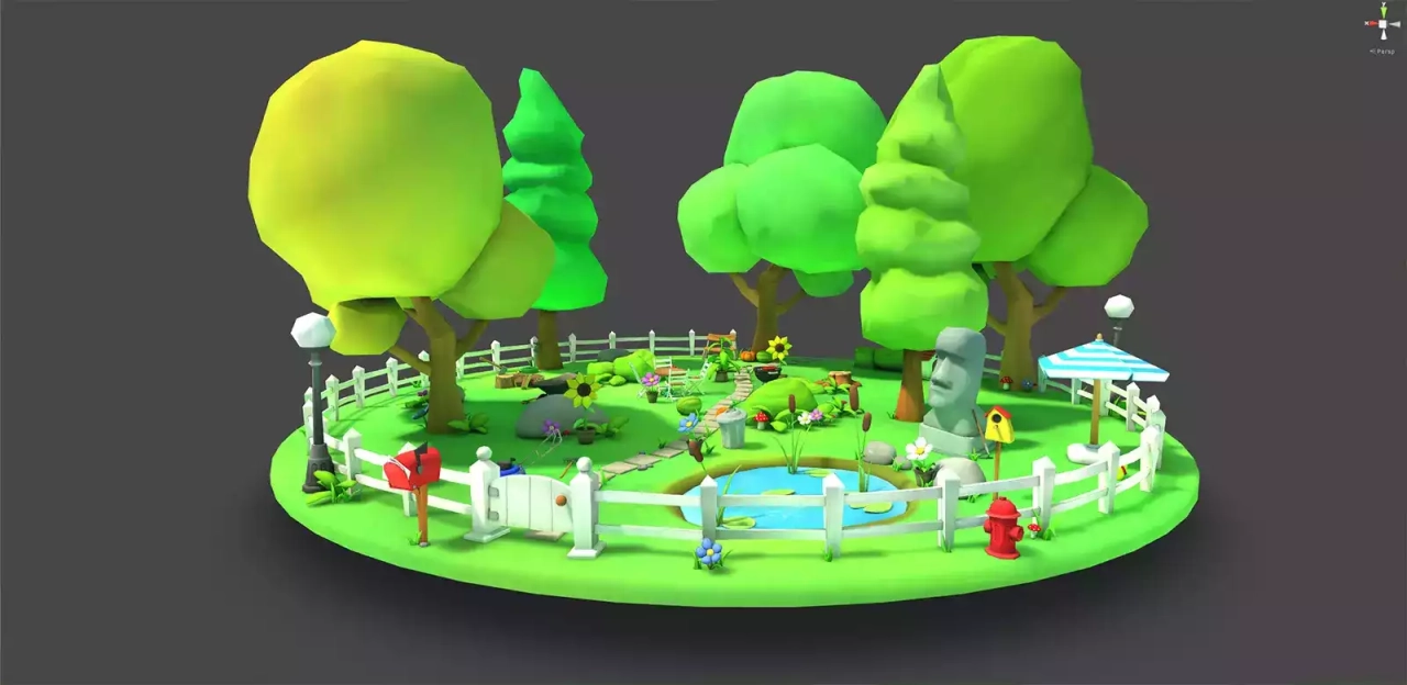 Screenshot #1 - Cartoon Garden