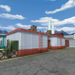 Screenshot #3 - Mobile FPS Game Environment & Assets, ice world map