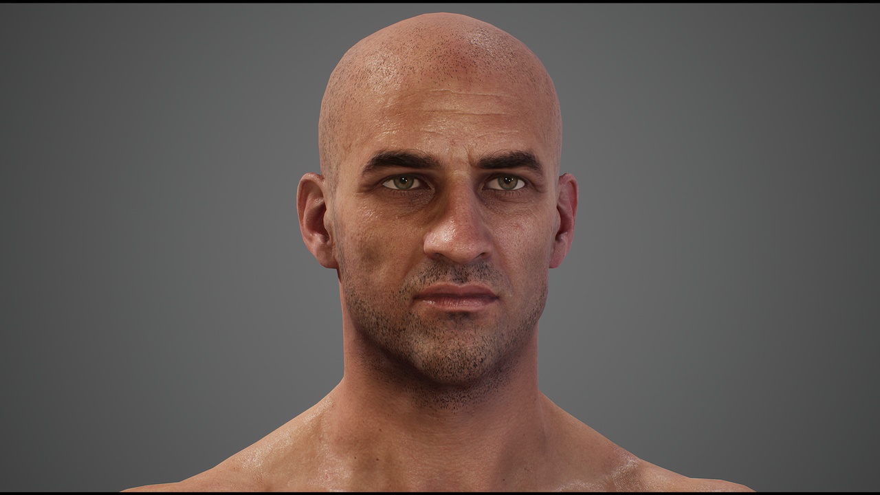 Screenshot #6 - Character Customization: Male (UE 5.7)