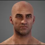 Screenshot #6 - Character Customization: Male (UE 5.7)