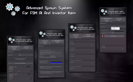 Advanced Spawn System For FSM AI And Invector Item
