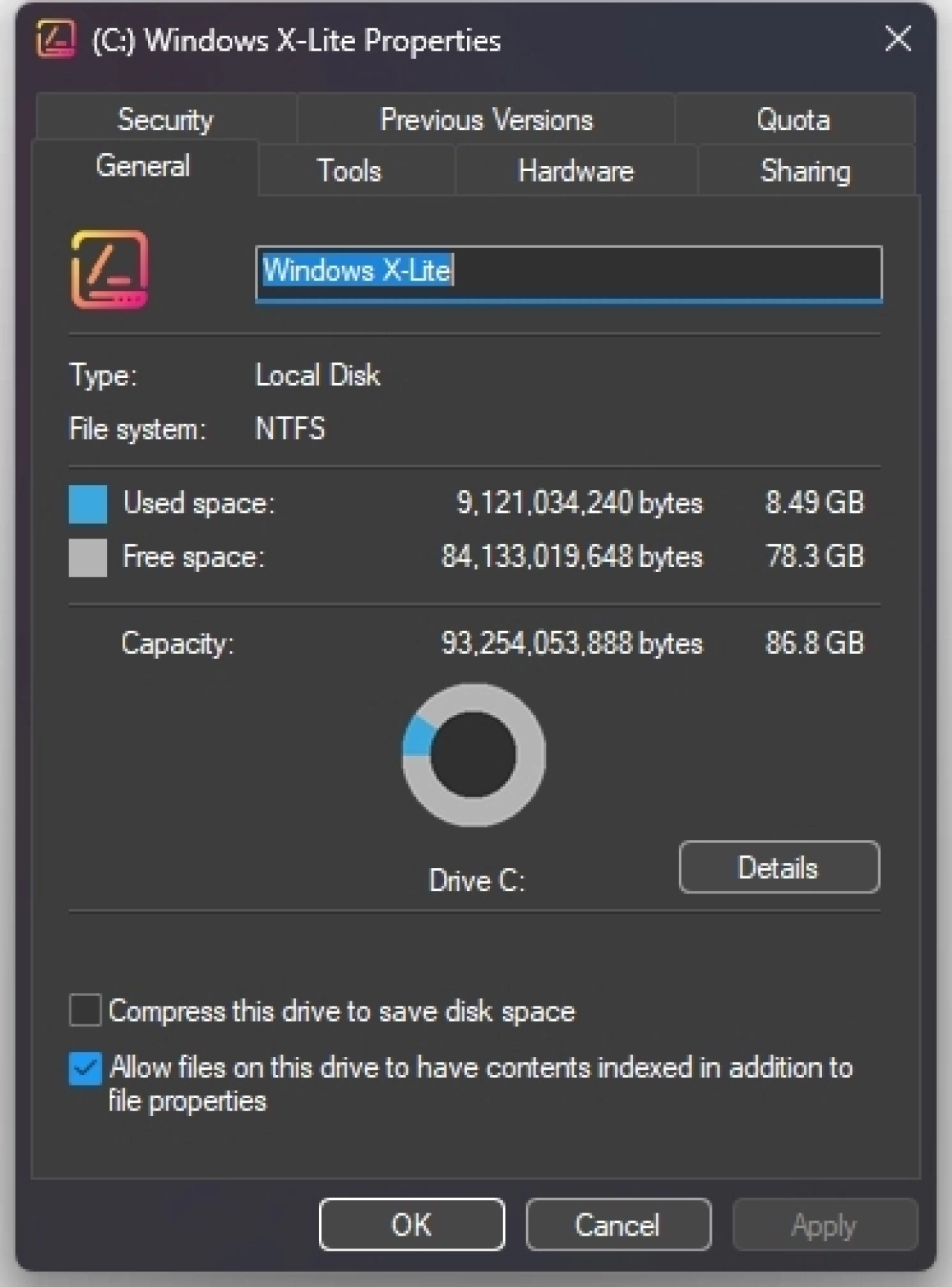 Screenshot #8 - Windows 11 Pro X-Lite 'Ultimate Neon' 23H2 Build 22631.2361
