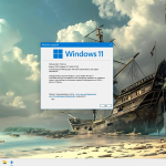 Screenshot #2 - Windows 11 25H2 Build 26200.5710 с лаунчером Флибустьера