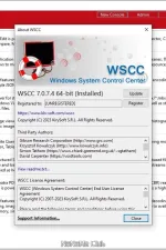 Screenshot #2 - WSCC (Windows System Control Center) 7.0.7.4 + Portable