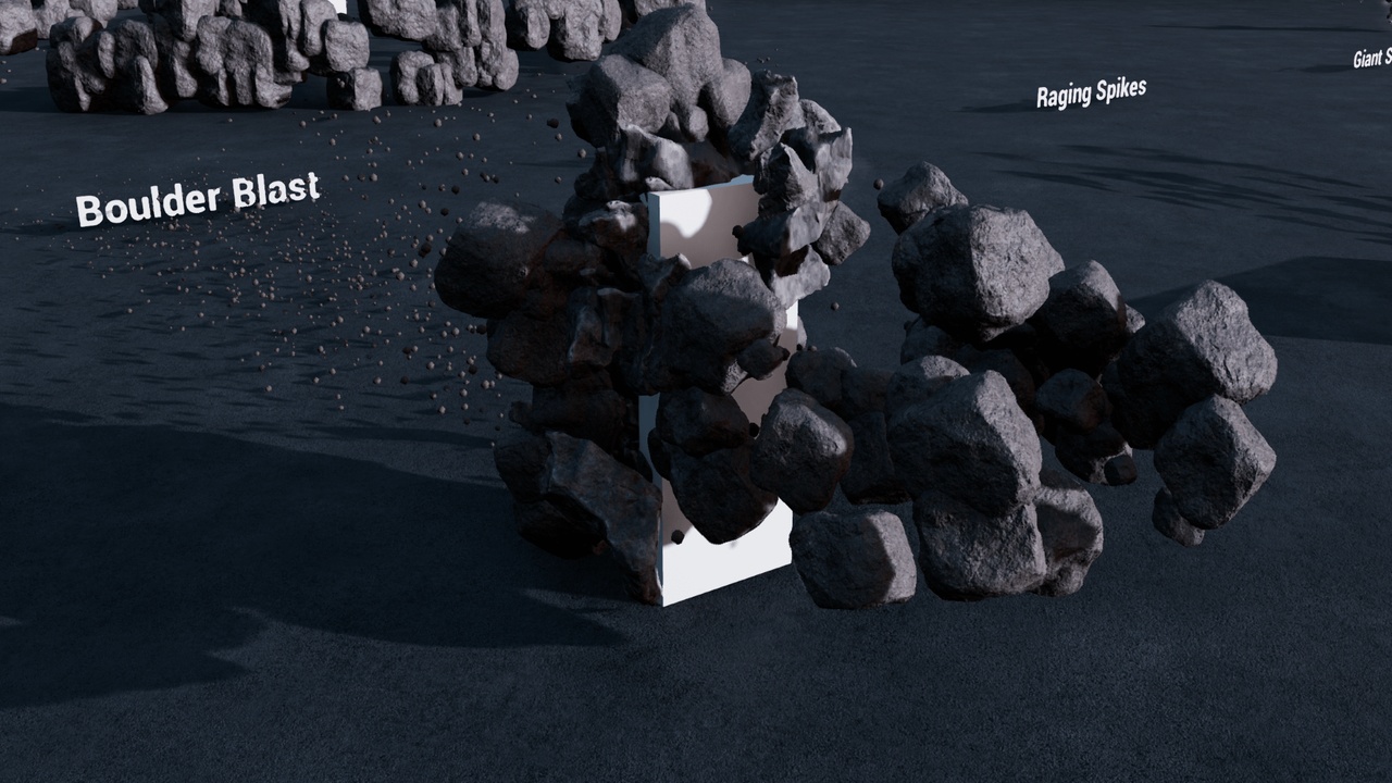 Screenshot #5 - Earth Magic Spells Niagara FX UE4.27+