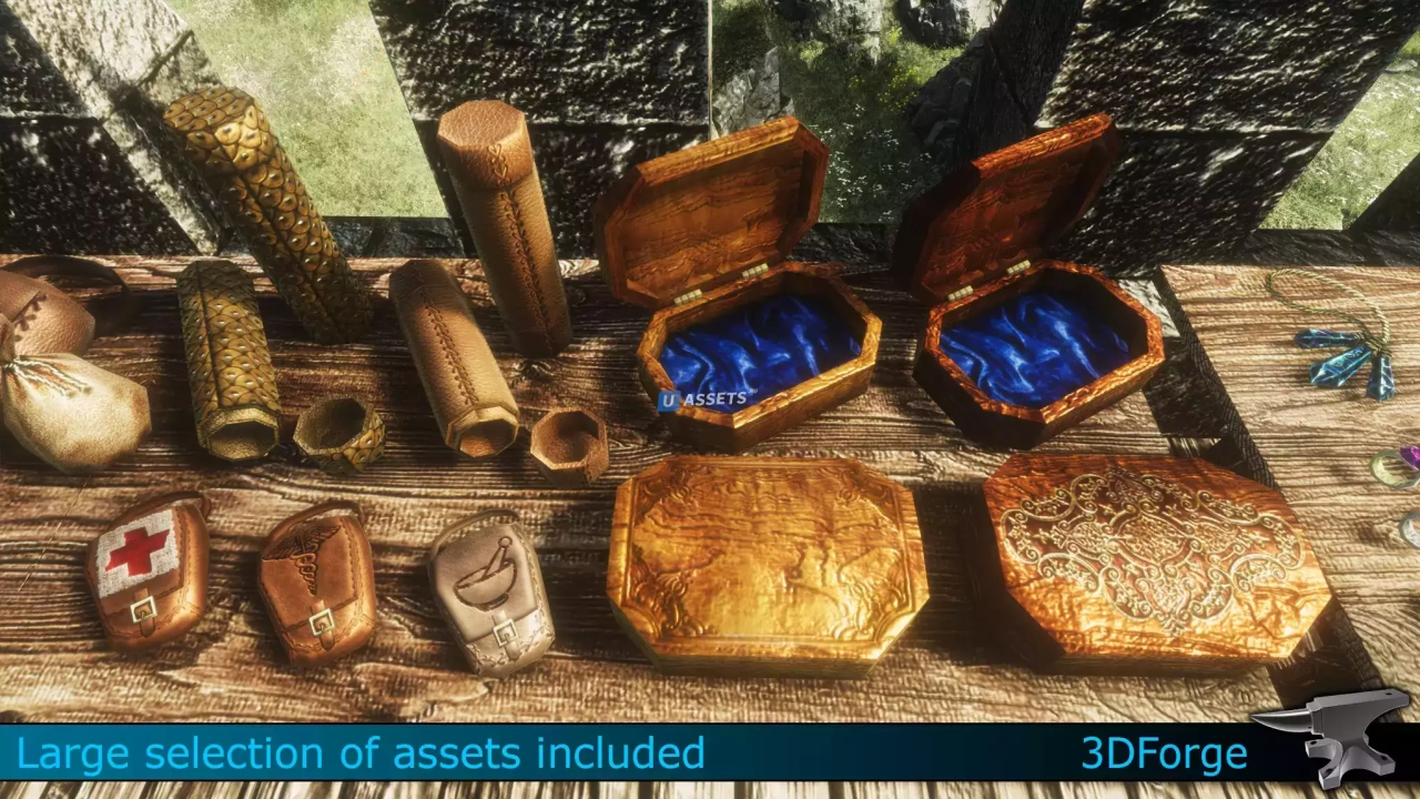 Screenshot #3 - Fantasy Treasure Loot Kit