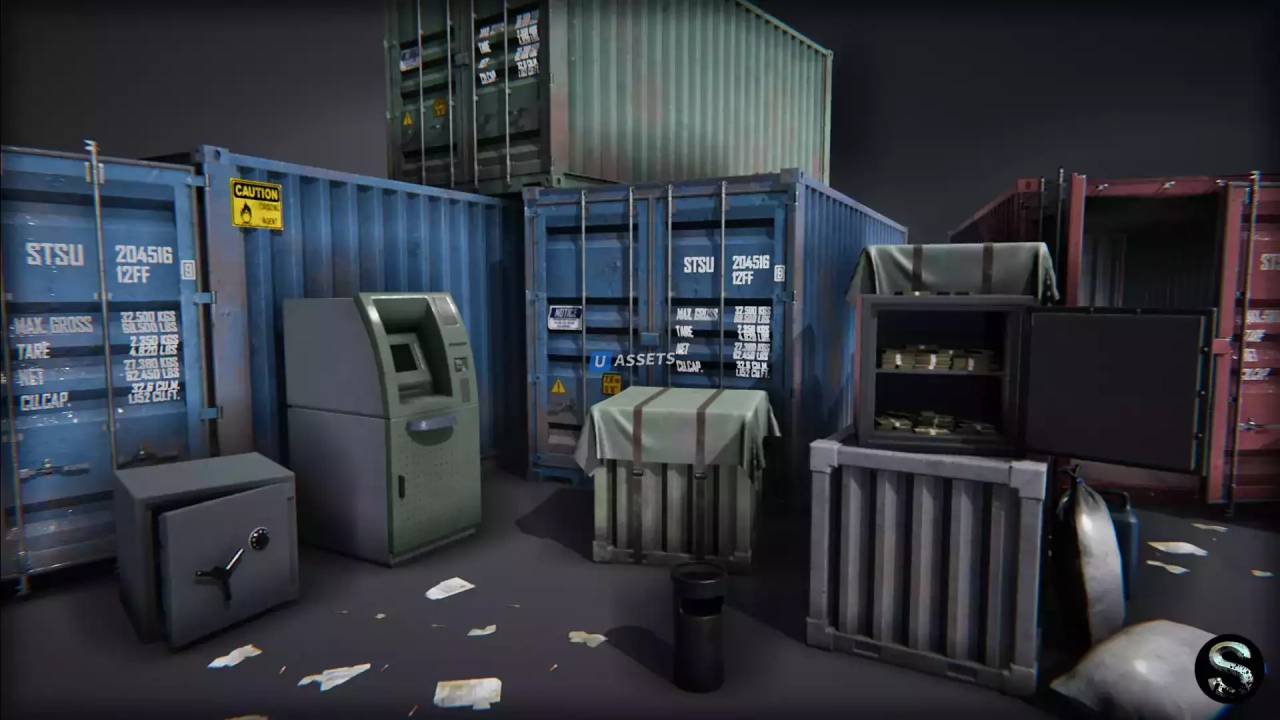 Screenshot #3 - Industry Props Pack 4