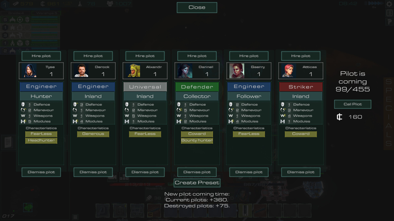 Screenshot #10 - Stellar outpost commander